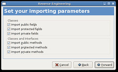 importing parameters