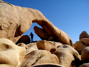 Arch Rock in Joshua