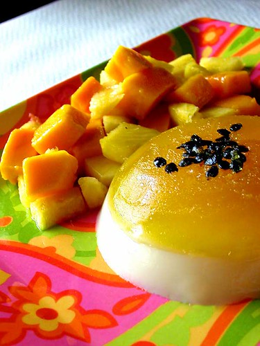 passionfruit pannacotta