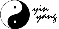 The yin/yang symbol