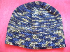 Croquet Brim Knitted Hat