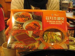 kimchi chocolate- a nasty beast