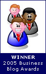 Winner of Business Blogging Awards