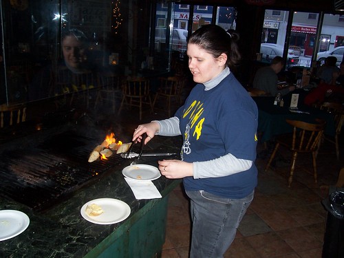 Sabrina Setting Fire to some Bread