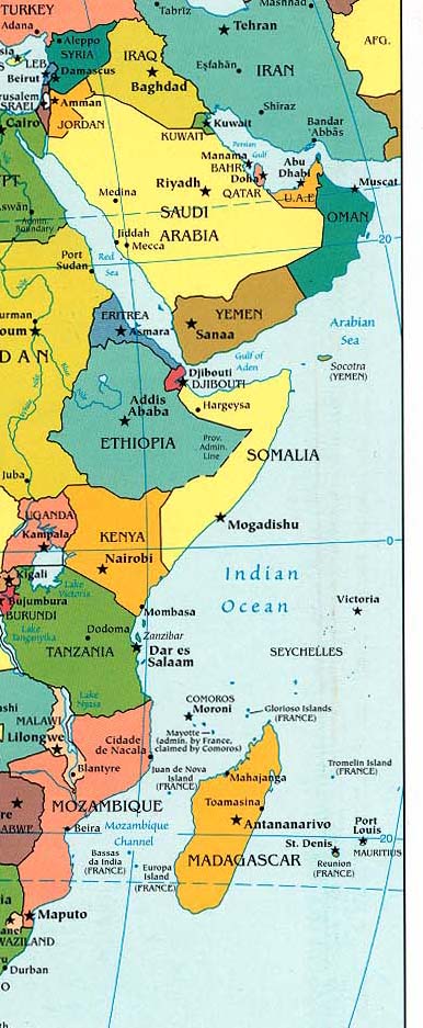 map of somalia africa. Here#39;s an East Africa map
