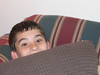 Andrew hiding from the camera