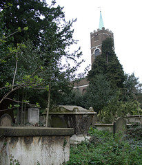 The Graveyard at the Parish Church of St John, Hampstead