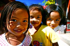 Balinese children