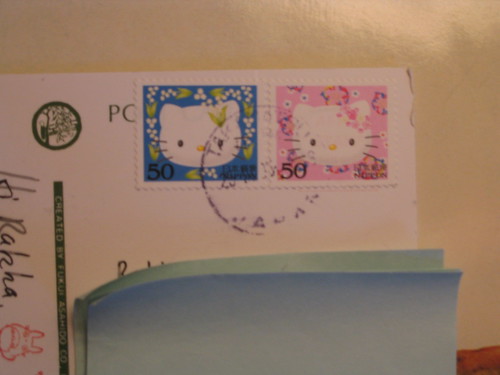 hello kitty stamps close up!