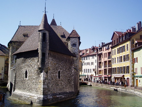 Canal in Annecy, France