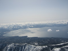 South Lake Tahoe from 17,000 Feet